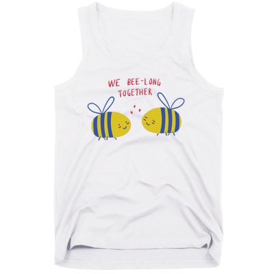 We Belong Together Cute Bee Tank Top