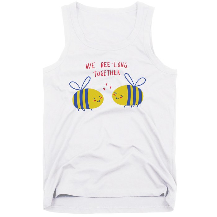 We Belong Together Cute Bee Tank Top