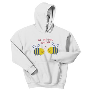 We Belong Together Cute Bee Kids Hoodie