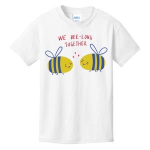 We Belong Together Cute Bee Kids T-Shirt