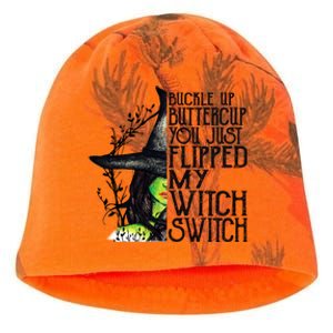 Witch Buckle Up Buttercup You Just Flipped My Witch Switch Cute Gift Kati - Camo Knit Beanie