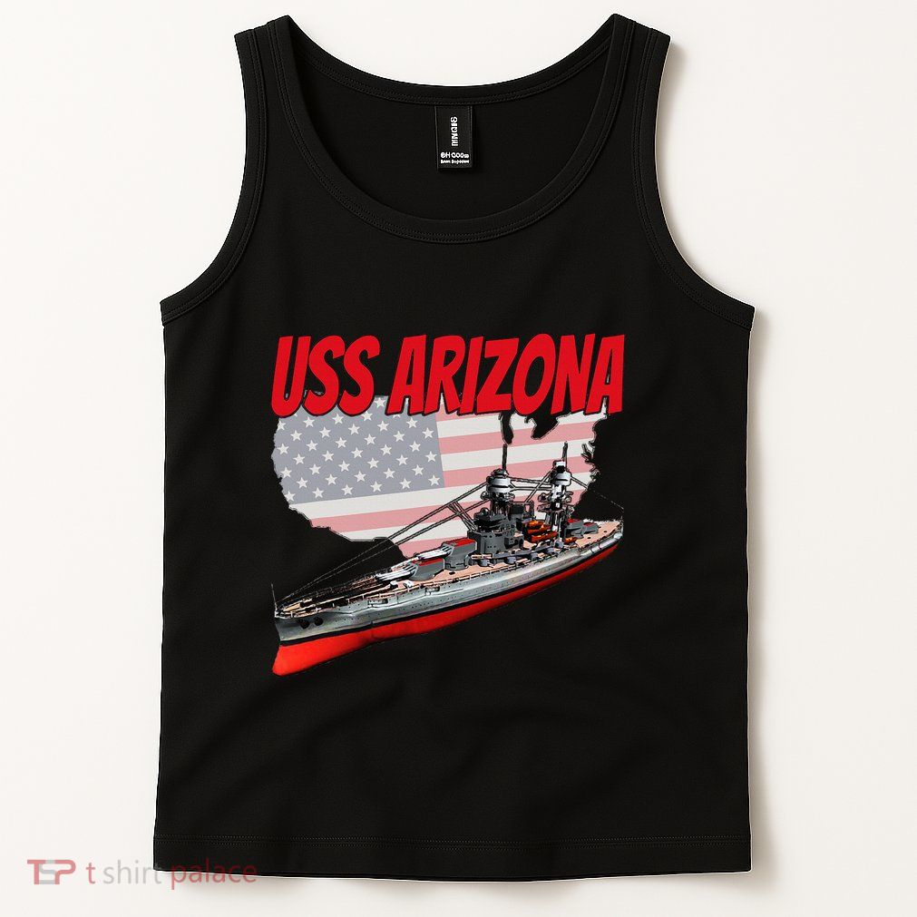 Ww2 Battleship Uss Arizona Bb 39 World War 2 Ship Model Tank Top