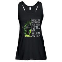 Witch Buckle Up Buttercup You Just Flipped My Witch Switch Ladies Essential Flowy Tank