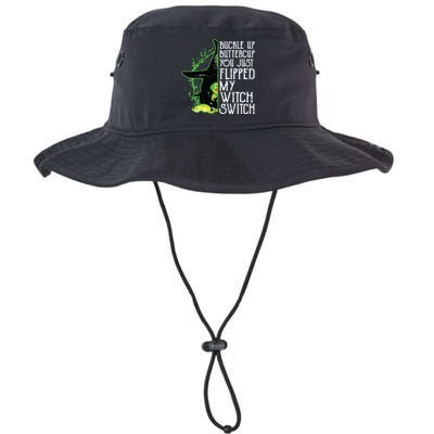 Witch Buckle Up Buttercup You Just Flipped My Witch Switch Legacy Cool Fit Booney Bucket Hat