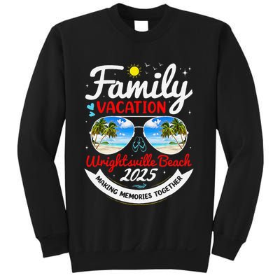 Wrightsville Beach Vacation 2025 Family Matching Beach Group Sweatshirt