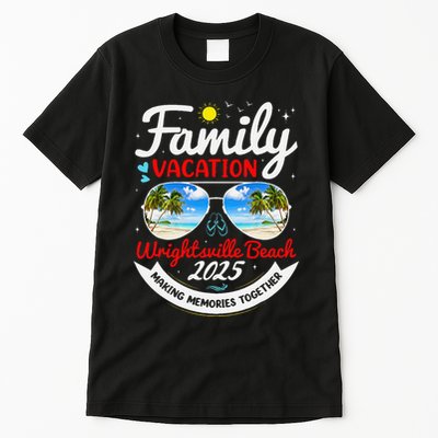 Wrightsville Beach Vacation 2025 Family Matching Beach Group Tall T-Shirt