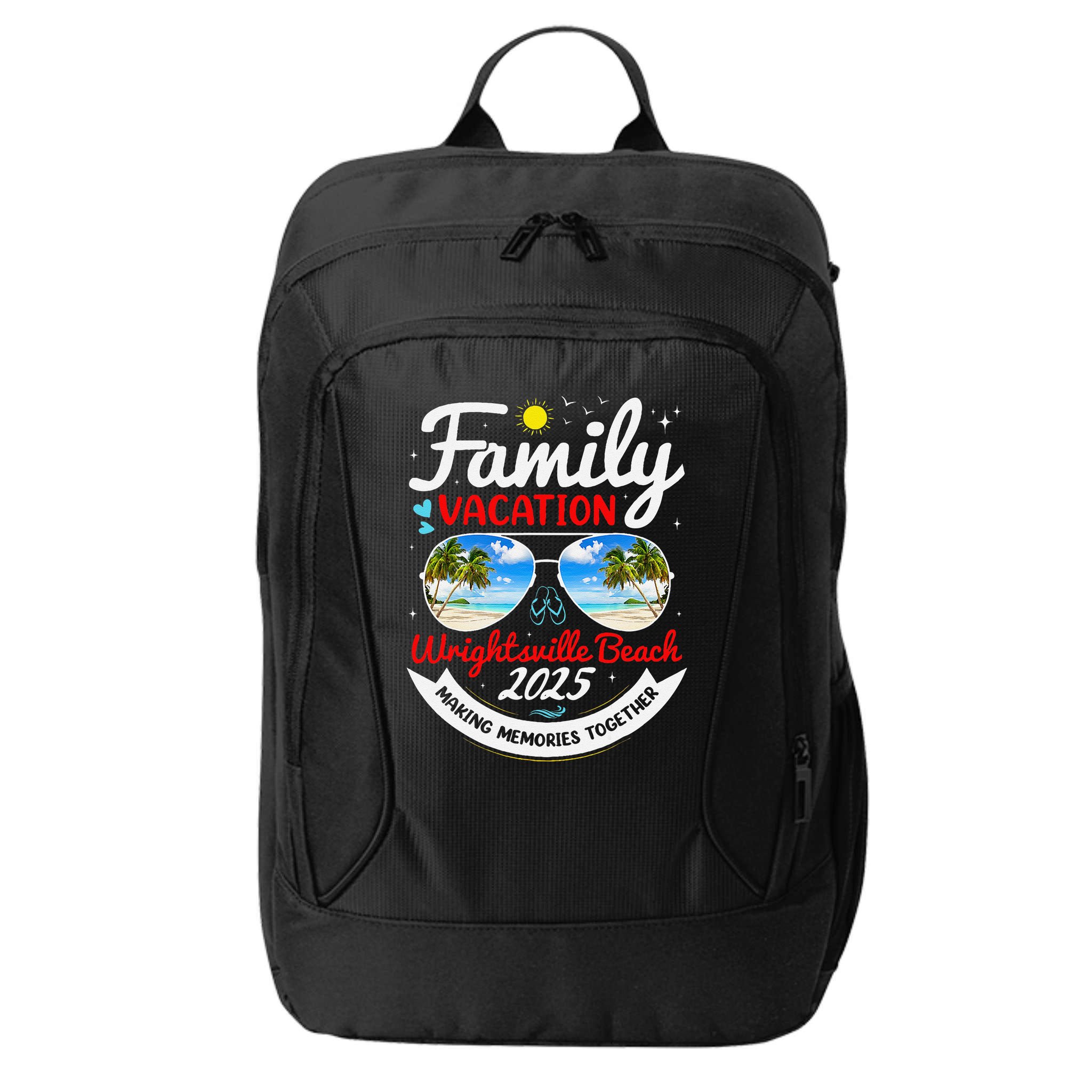 Wrightsville Beach Vacation 2025 Family Matching Beach Group City Backpack