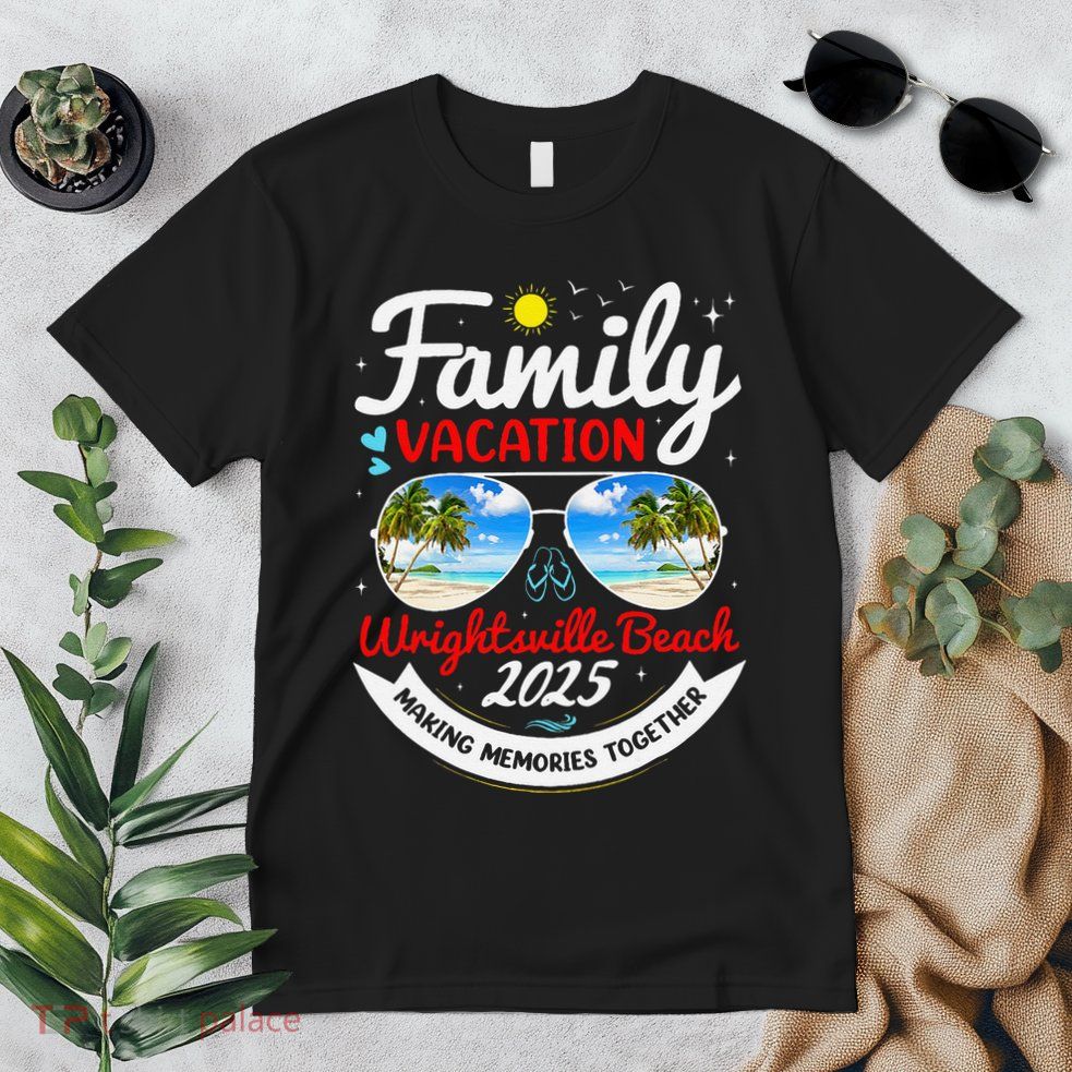 Wrightsville Beach Vacation 2025 Family Matching Beach Group Premium T-Shirt