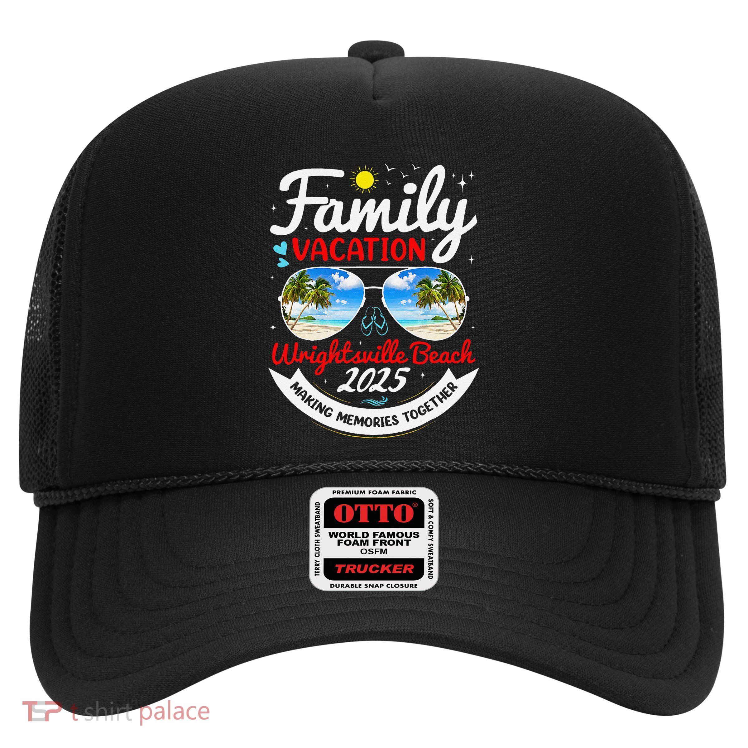 Wrightsville Beach Vacation 2025 Family Matching Beach Group Trucker Hat