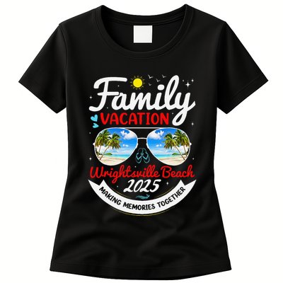 Wrightsville Beach Vacation 2025 Family Matching Beach Group Womens T-Shirt