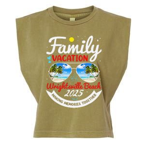 Wrightsville Beach Vacation 2025 Family Matching Beach Group Garment-Dyed Women's Muscle Tee