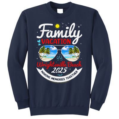 Wrightsville Beach Vacation 2025 Family Matching Beach Group Sweatshirt