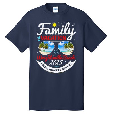 Wrightsville Beach Vacation 2025 Family Matching Beach Group Tall T-Shirt