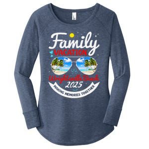 Wrightsville Beach Vacation 2025 Family Matching Beach Group Women's Perfect Tri Tunic Long Sleeve Shirt