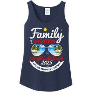 Wrightsville Beach Vacation 2025 Family Matching Beach Group Ladies Essential Tank