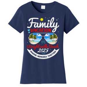 Wrightsville Beach Vacation 2025 Family Matching Beach Group Women's T-Shirt