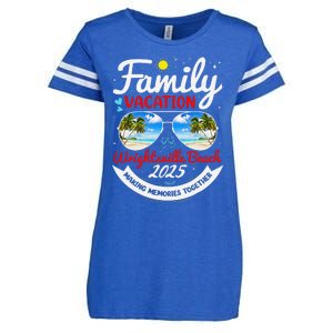 Wrightsville Beach Vacation 2025 Family Matching Beach Group Enza Ladies Jersey Football T-Shirt