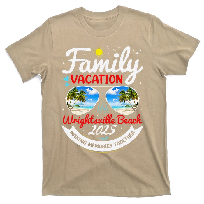 Wrightsville Beach Vacation 2025 Family Matching Beach Group T-Shirt