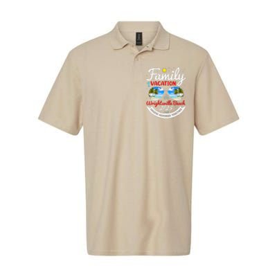 Wrightsville Beach Vacation 2025 Family Matching Beach Group Softstyle Adult Sport Polo