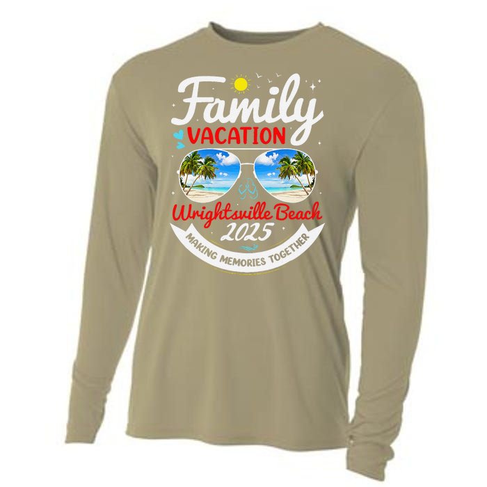 Wrightsville Beach Vacation 2025 Family Matching Beach Group Cooling Performance Long Sleeve Crew