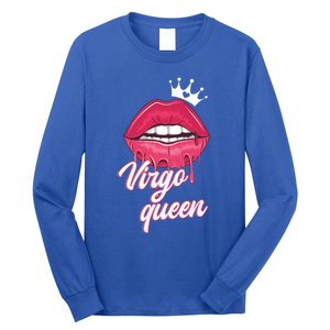 Wo Birthday Virgo Queen Virgo Zodiac Sign Cool Gift Long Sleeve Shirt