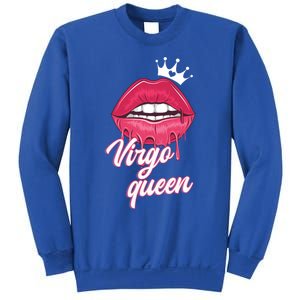 Wo Birthday Virgo Queen Virgo Zodiac Sign Cool Gift Sweatshirt