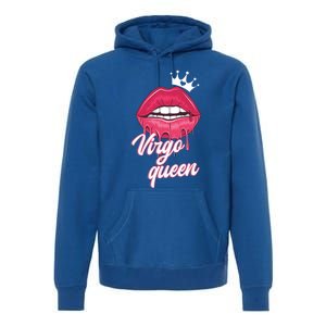 Wo Birthday Virgo Queen Virgo Zodiac Sign Cool Gift Premium Hoodie