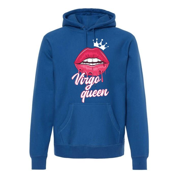 Wo Birthday Virgo Queen Virgo Zodiac Sign Cool Gift Premium Hoodie