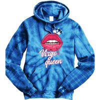 Wo Birthday Virgo Queen Virgo Zodiac Sign Cool Gift Tie Dye Hoodie