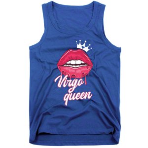 Wo Birthday Virgo Queen Virgo Zodiac Sign Cool Gift Tank Top