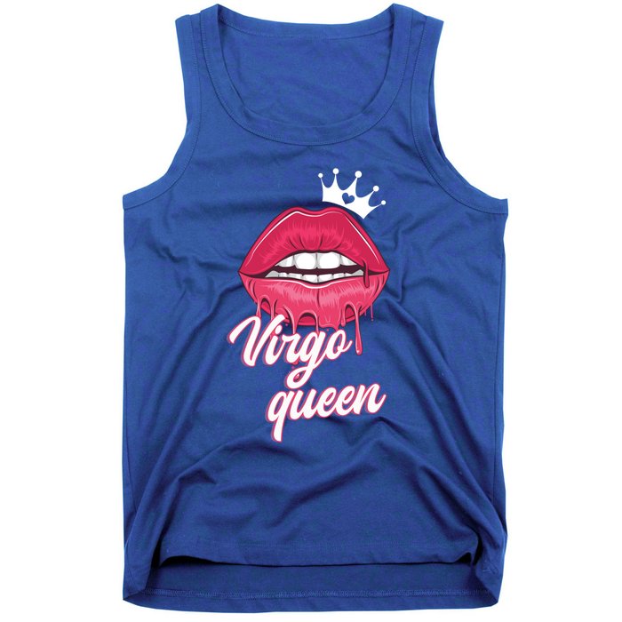 Wo Birthday Virgo Queen Virgo Zodiac Sign Cool Gift Tank Top