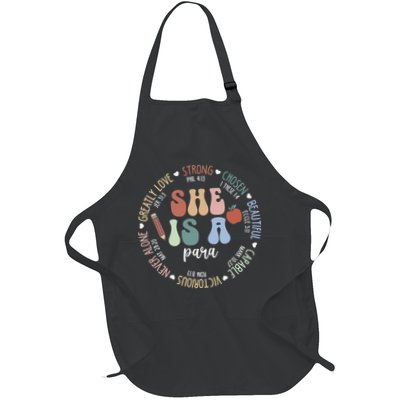 Women Bible Verse Christian Para God Says Back To School Apron