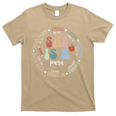 Women Bible Verse Christian Para God Says Back To School T-Shirt