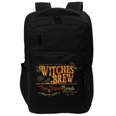 Witches Brew Vintage Halloween Movie Impact Tech Backpack