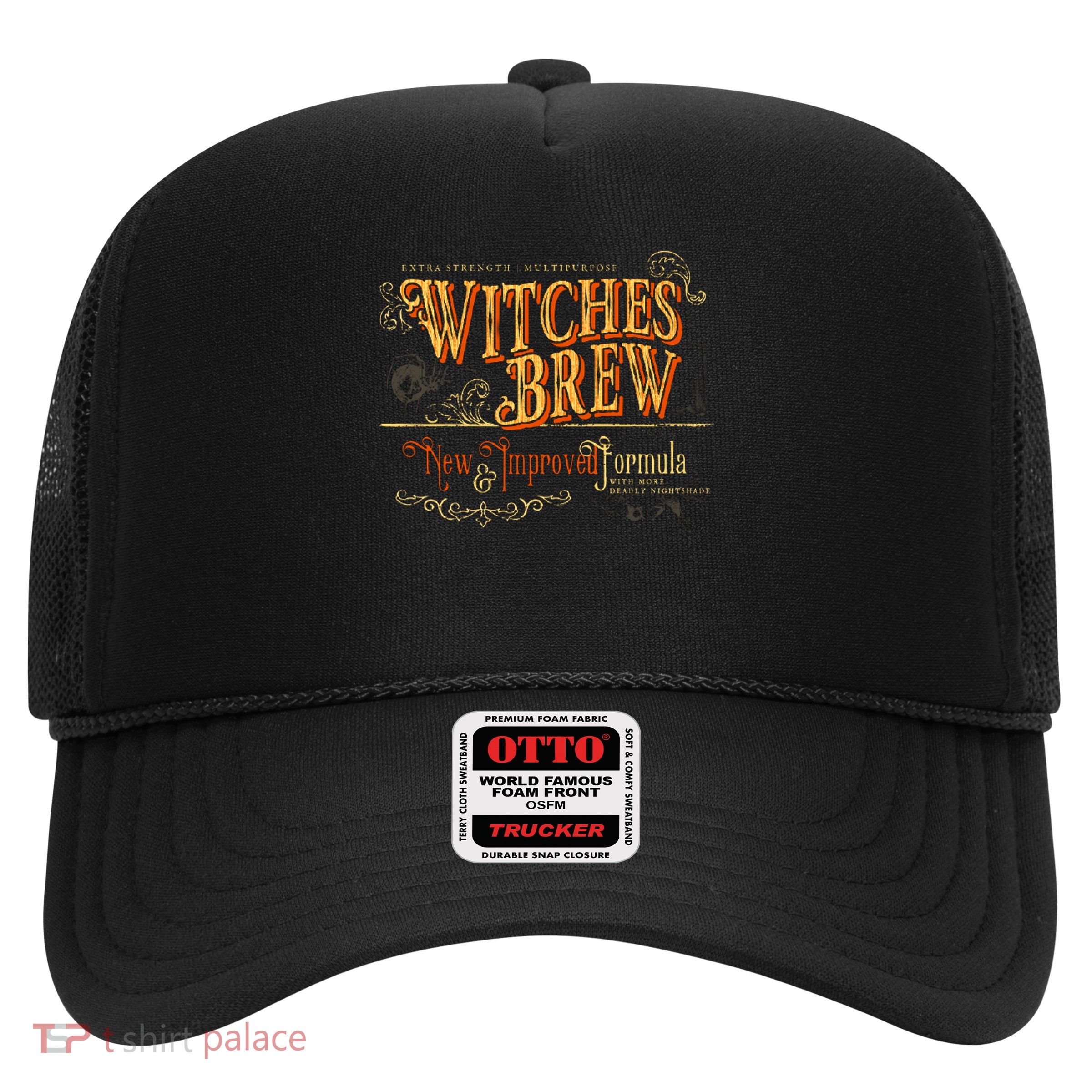 Witches Brew Vintage Halloween Movie Trucker Hat