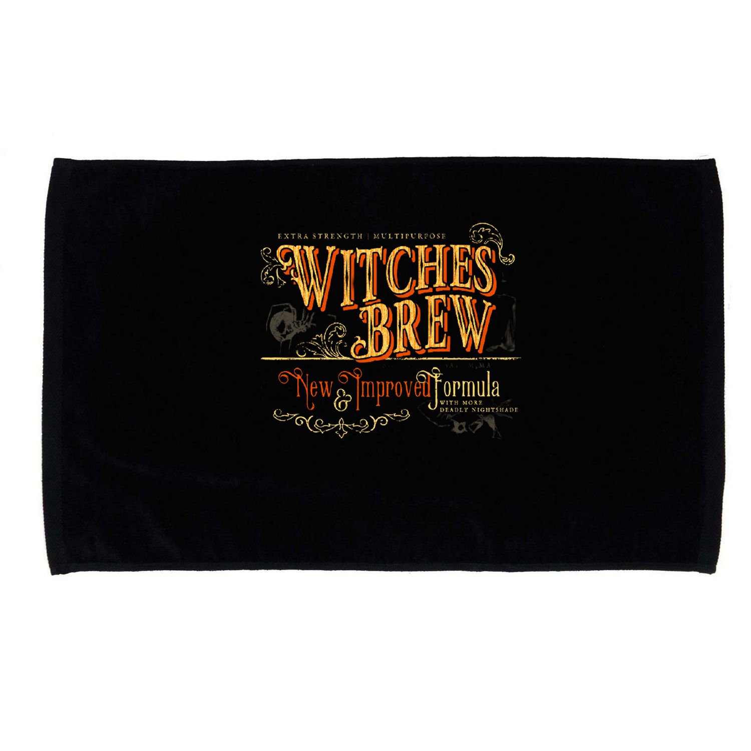 Witches Brew Vintage Halloween Movie Microfiber Hand Towel