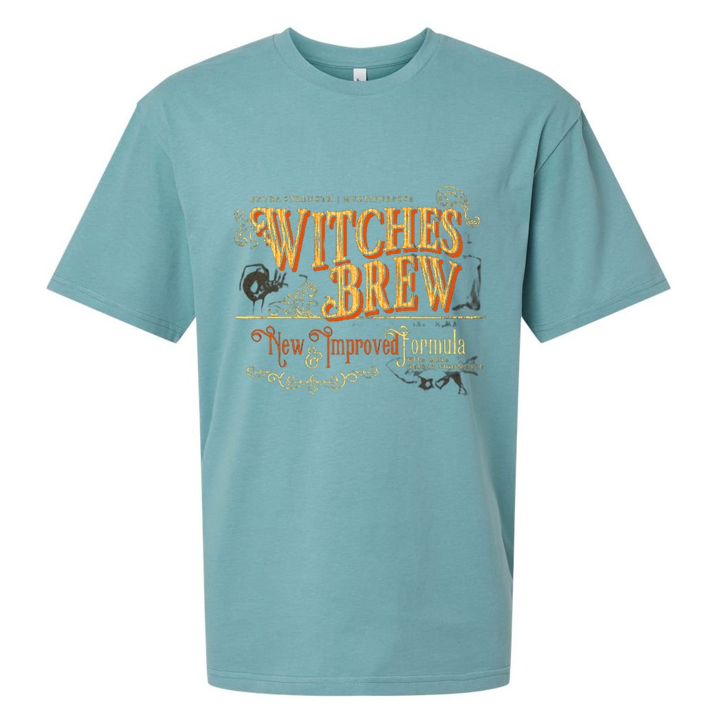 Witches Brew Vintage Halloween Movie Sueded Cloud Jersey T-Shirt