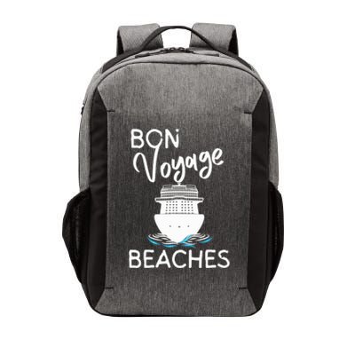 Wo's Bon Voyage Beaches Cruise Ship Graphic For Cruisers Vector Backpack