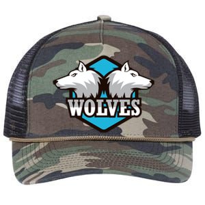 Wolf Brand Retro Rope Trucker Hat Cap