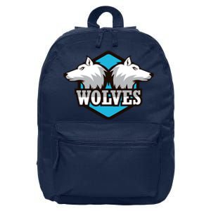 Wolf Brand 16 in Basic Backpack