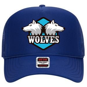 Wolf Brand High Crown Mesh Back Trucker Hat