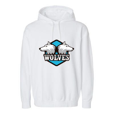 Wolf Brand Garment-Dyed Fleece Hoodie