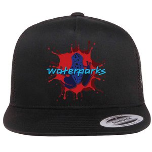 Waterparks Band Flat Bill Trucker Hat