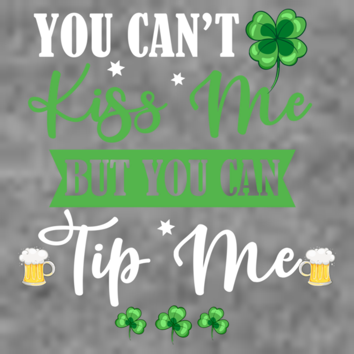 Waitress Bartender Waiter St Patrick's Day Lucky Shamrock Cool Gift 7-Panel Snapback Hat