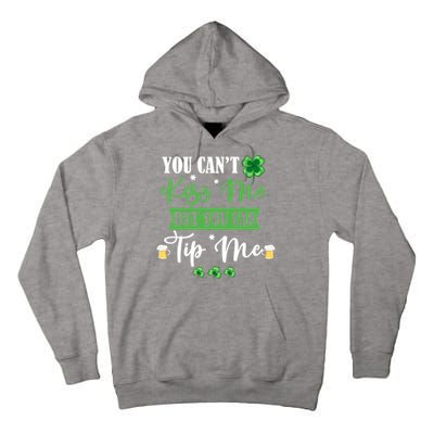 Waitress Bartender Waiter St Patrick's Day Lucky Shamrock Cool Gift Tall Hoodie