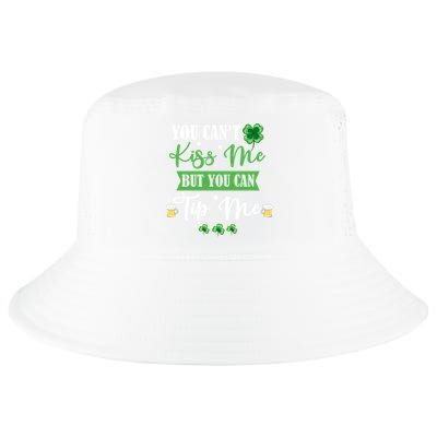 Waitress Bartender Waiter St Patrick's Day Lucky Shamrock Cool Gift Cool Comfort Performance Bucket Hat