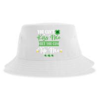 Waitress Bartender Waiter St Patrick's Day Lucky Shamrock Cool Gift Sustainable Bucket Hat