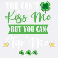 Waitress Bartender Waiter St Patrick's Day Lucky Shamrock Cool Gift Sustainable Bucket Hat