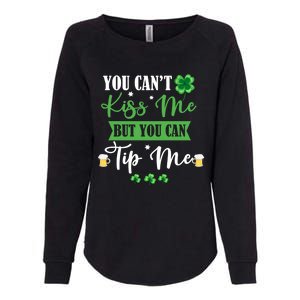 Waitress Bartender Waiter St Patrick's Day Lucky Shamrock Gift Womens California Wash Sweatshirt