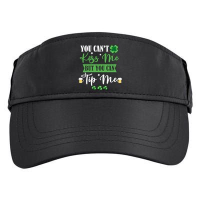 Waitress Bartender Waiter St Patrick's Day Lucky Shamrock Funny Gift Adult Drive Performance Visor